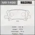 Колодка гальмівна передня Lexus RX 350 (06-08)/ Toyota Highlander (03-07) MASUMA MS1498 (фото 1)
