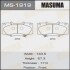 Колодка тормозная передняя Toyota Hilux (08-15) MASUMA MS1919 (фото 1)