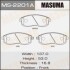 Колодка гальмівна передня Nissan Juke (10-), Primera (01-05), Teana (03-14), Tida (07-)/ Suzuki SX 4 (06-14) MASUMA MS2201 (фото 1)