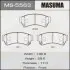 Колодка гальмівна передня Mazda 6 (07-12) MASUMA MS5563 (фото 1)