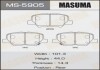 Колодка гальмівна задня Mazda 6 (12-16)/ Mitsubishi ASX (12-14), Outlander (12-) MASUMA MS5905 (фото 1)