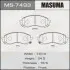 Колодка гальмівна MASUMA MS7493 (фото 1)