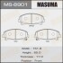 Колодка тормозная передняя Honda Accord (09-12) MASUMA MS8901 (фото 1)