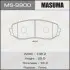 Колодка тормозная MASUMA MS9900 (фото 1)