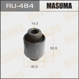 Сайлентблок задньої поперечної тяги Suzuki Grand Vitara (05-16) MASUMA RU484