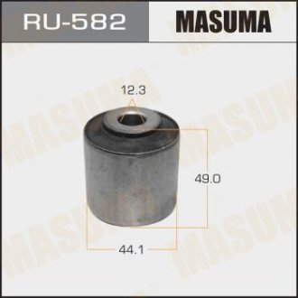 Сайлентблок переднього нижнього важеля зовнішній Mazda 6 (02-08) MASUMA RU582 (фото 1)