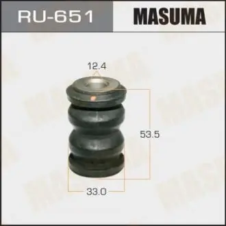 Сайлентблок переднього нижнього важеля передній Mazda 2 (07-14) MASUMA RU651