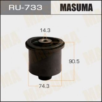 Сайлентблок задньої балки Honda Civic (06-10), Fit (07-13), Jazz (09-13) MASUMA RU733