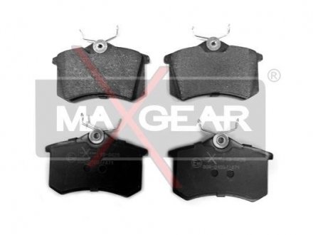 Тормозные колодки, дисковый тормоз.) MAXGEAR 190429