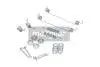Комплект пружинок колодок ручника Renault Megane I 1995 - 2003 (203x38) (BENDIX) MAXGEAR 27-0385 (фото 1)
