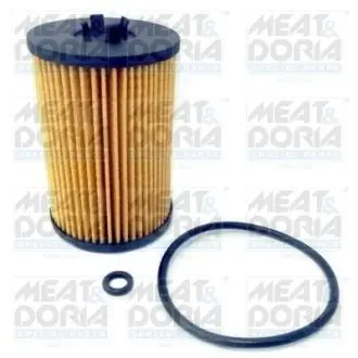 Фильтр масляный VW Passat/Caddy/T5 1.6/2.0TDI 14- MEAT&DORIA 14147