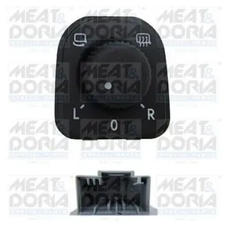 Вимикач дзеркал з електроприводом VW Golf VI/Passat 05-13 MEAT&DORIA 206026