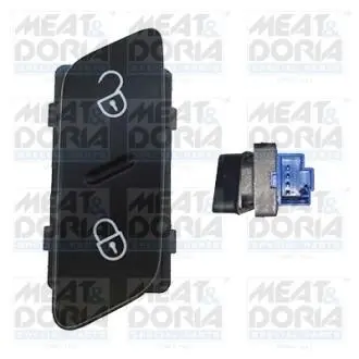 Перемикач дверей передн Лів SEAT ALHAMBRA VW CC B7, GOLF V, JETTA III, PASSAT B6, SHARAN, TIGUAN 10.03-12.22 MEAT&DORIA 206030