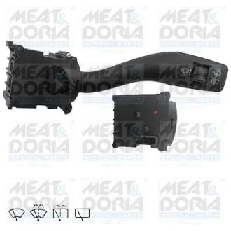 Перемикач комбінов. під кермом (склоочисники) AUDI A4 B6 04.01-12.04 MEAT&DORIA 23422