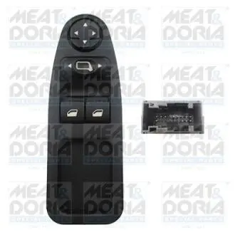 Кнопка піднімання вікна передн Лів PEUGEOT EXPERT, EXPERT TEPEE 1.6D/2.0/2.0D 01.07- MEAT&DORIA 26036