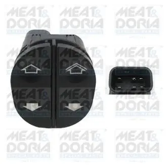 Кнопка склопідіймача Ford Transit Connect 02-13 MEAT&DORIA 26044