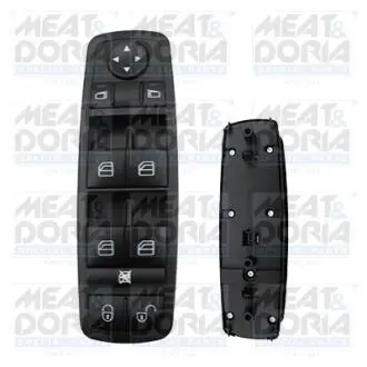 PRZEЭдCZNIK PODNOЧNIKA SZYB MERCEDES B CLASS W169 W245 MEAT&DORIA 26076