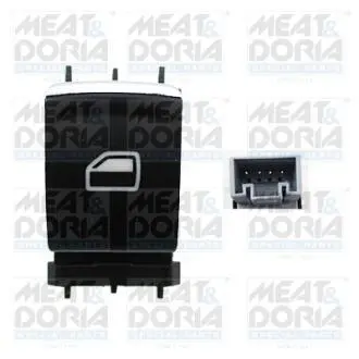 Кнопка піднімання вікна передн Прав VW GOLF SPORTSVAN VII, GOLF VII 1.0-Electric 08.12-03.21 MEAT&DORIA 26163