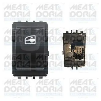 Кнопка піднімання вікна задн Лів RENAULT FLUENCE, GRAND SCENIC III, LAGUNA III, MEGANE III, SCENIC III 1.2-Electric 10.07- MEAT&DORIA 26182
