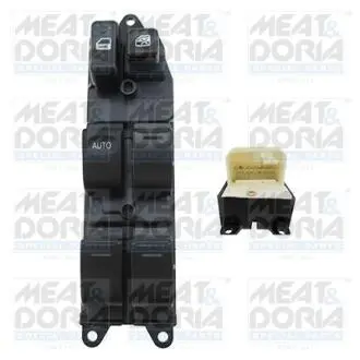 Кнопка піднімання вікна передн Лів TOYOTA COROLLA 1.4-2.0D 11.01-02.07 MEAT&DORIA 26210