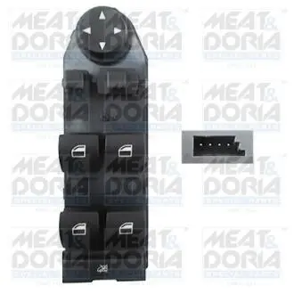 Кнопка піднімання вікна передн Лів BMW X3 (E83) 2.0-3.0D 09.03-12.11 MEAT&DORIA 26332