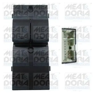 Кнопка піднімання вікна передн Лів NISSAN MICRA C+C III, MICRA III 1.0-1.6 01.03-06.10 MEAT&DORIA 26473