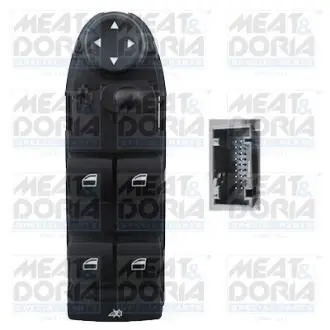 Кнопка піднімання вікна передн Лів BMW 3 (E90), 3 (E91) 1.6-3.0D 09.06-12.12 MEAT&DORIA 26494