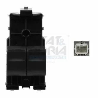 Кнопка піднімання вікна передн Лів CITROEN C1 II PEUGEOT 108 TOYOTA AYGO 1.0/1.2 04.14- MEAT&DORIA 26881