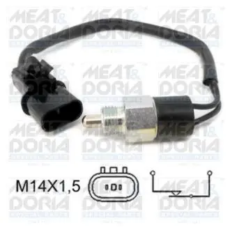 Датчик включения заднего хода Mitsubishi Pajero II/Sport 2.5TD/3.0 V6 90- MEAT&DORIA 36034