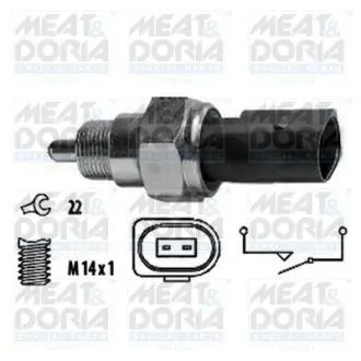 Датчик включения заднего хода Skoda Fabia/Praktik I 1.0-1.4 98-03 (M14x1) MEAT&DORIA 36044