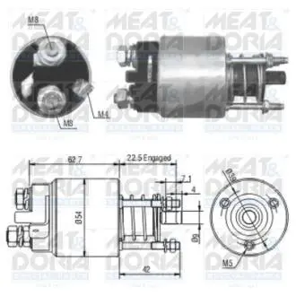 Автозапчасть MEAT&DORIA 46005