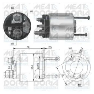 Автозапчасть MEAT&DORIA 46016