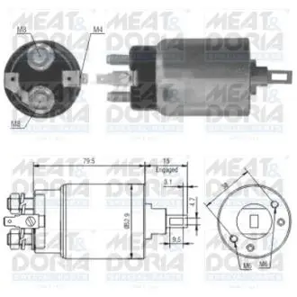 Автозапчасть MEAT&DORIA 46022