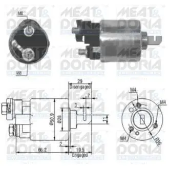 Автозапчасть MEAT&DORIA 46052