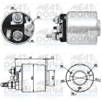 Автозапчасть MEAT&DORIA 46063