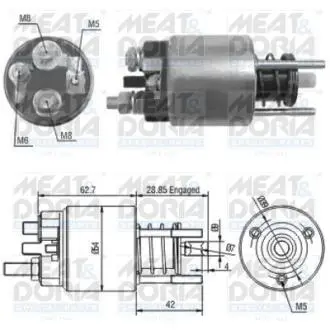 Автозапчасть MEAT&DORIA 46128