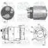 Соленоїд стартера (12В) NISSAN KUBISTAR RENAULT CLIO I, CLIO II, CLIO II/HATCHBACK, CLIO III, KANGOO, KANGOO EXPRESS, MODUS, THALIA I, TWINGO I, TWINGO II 1.2-1.5D 01.96- MEAT&DORIA 46160 (фото 1)