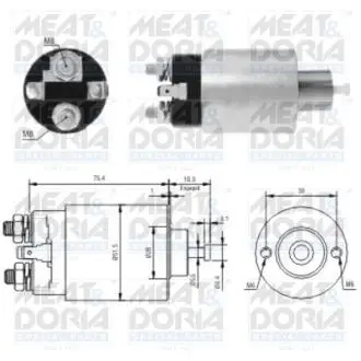 Автозапчасть MEAT&DORIA 46167