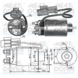 Автозапчасть MEAT&DORIA 46180