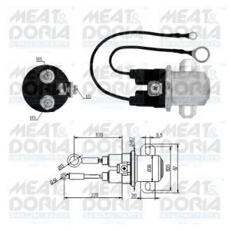 Автозапчасть MEAT&DORIA 46266