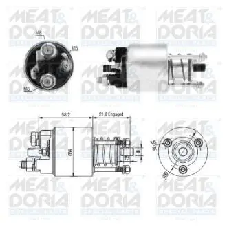 Автозапчасть MEAT&DORIA 46281