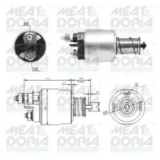 Автозапчасть MEAT&DORIA 46311