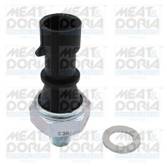 Датчик давления масла Opel Astra H/Vectra C/Corsa D 1.7-3.0 6V CDTi 05- (M10x1) (0.2 bar) MEAT&DORIA 72097