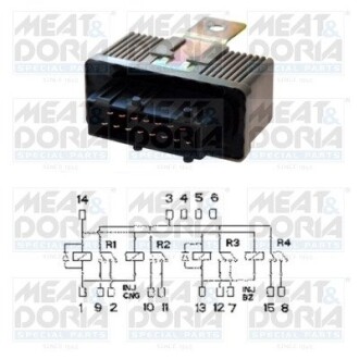 Реле MEAT&DORIA 73240100