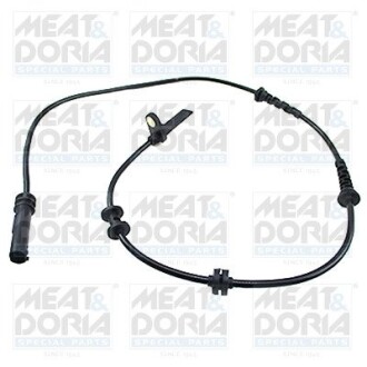 Датчик ABS (задній) BMW 7 (F01/F02/F03/F04) 3.0-6.0 08-15 (l=893mm) MEAT&DORIA 901149