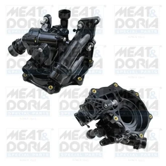 Термостат системи охолодження (в корпусі) VW BEETLE, JETTA IV, PASSAT B6 2.0 06.08-07.19 MEAT&DORIA 92934