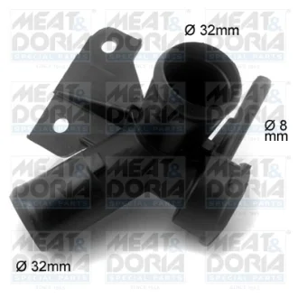 Корпус термостата TOYOTA YARIS 1.3/1.5 03.00-09.05 MEAT&DORIA 93235