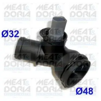 Фланец системы охлаждения VW Caddy III/Golf V/VI 1.9 TDI 05-13 MEAT&DORIA 93506