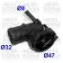 Фланец системы охлаждения VW Caddy III/Golf V 1.9-2.0 TDI 05-13 MEAT&DORIA 93509 (фото 1)