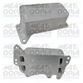 Радиатор масляный BMW 1 (F20)/3 (F30)/5 (F11)/X3 (F25) 07-18 (теплообменник) (N47) MEAT&DORIA 95131